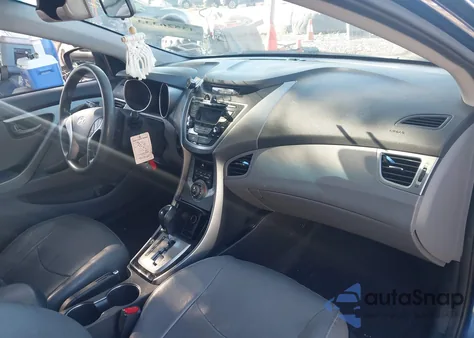 2013 Hyundai Elantra Limited из США, поврежденный, VIN KMHDH4AE5DU711232